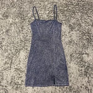 Sparkly Fitted Mini Dress